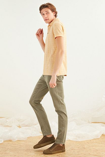 Erkek Kahverengi Regular Casual Gomlek 1197218 Mudo