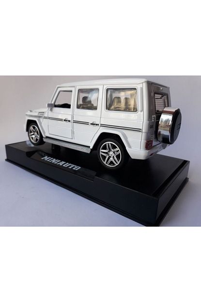 Mercedes Benz G65 Amg Jeep Diecast Metal Oyuncak Beyaz Araba Orjinal Kutu Trendyol