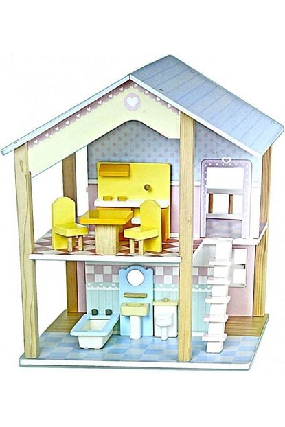 Vardem Mentari Ahsap Banyolu Bebek Evi Oyuncak Mt 3515 Trendyol