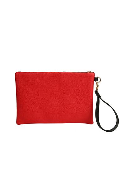 Rrm Kadin Kirmizi Clutch Canta Trendyol
