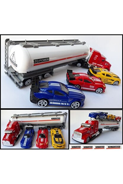 Diecast Tanker Metal Oyuncak 3 Demir Araba Tasiyici Su Tankeri Trendyol