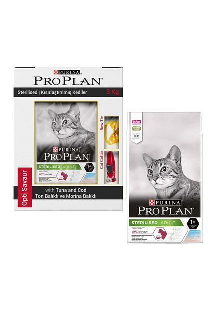 Proplan Ton Balikli Ve Morina Balikli Kisir Kedi Mamasi 3 Kg Trendyol