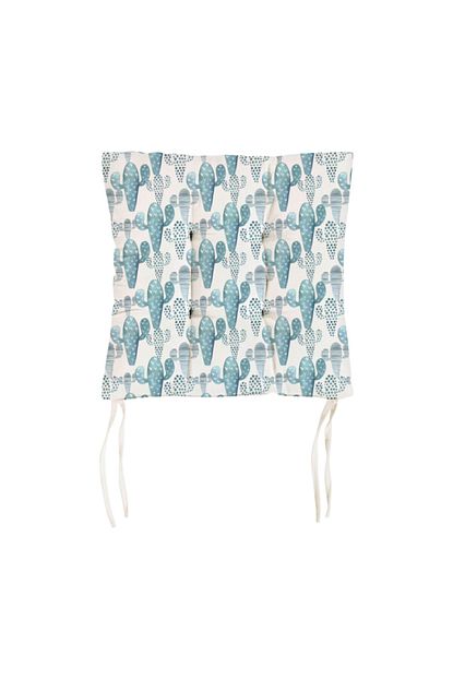 Evsehomes 3d Dijital Baskili Dekoratif Puf Sandalye Minderi 43 X 43 Cm Bagcikli Trendyol