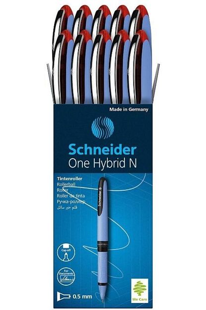 Schndeir Schneider One Hybrid N 0 5 Roller Kalem Kirmizi Scr232 10 Lu 1 Paket 10 Adet Trendyol