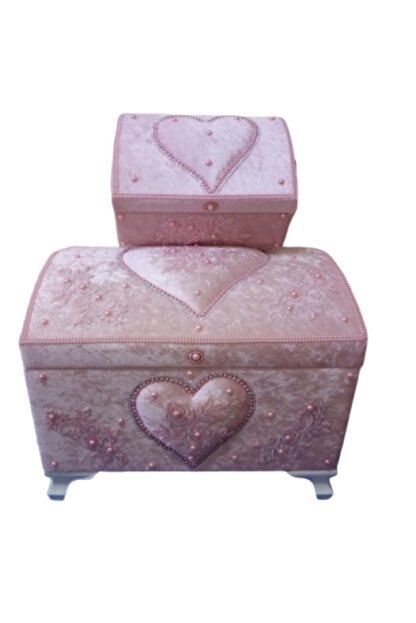 Sonem Ceyiz Soz Nisan Bohca Gelin Dugun Ceyiz Sandik 2li 0310p Trendyol