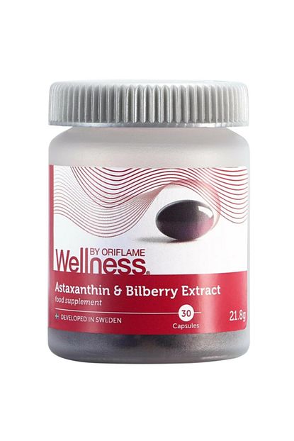 Oriflame Wellness By Astaksantin Ve Yaban Mersini Iceren Takviye Edici Gida 21 84 G Trendyol