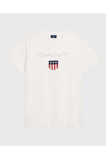 Gant Erkek Ekru T Shirt Trendyol
