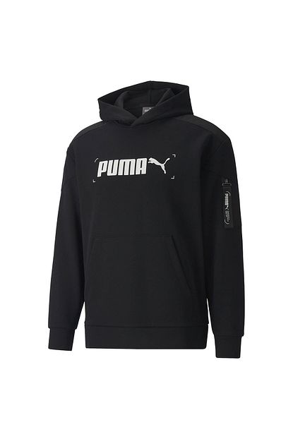 Puma Erkek Siyah Sweatshirt 58344101 Nu Tility Hoodie Trendyol