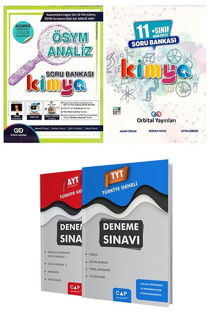 Orbital Yayinlari Kimya Osym Analiz Soru Bankasi 11 Sinif Kimya Konu Ozetli Soru Bankasi Trendyol