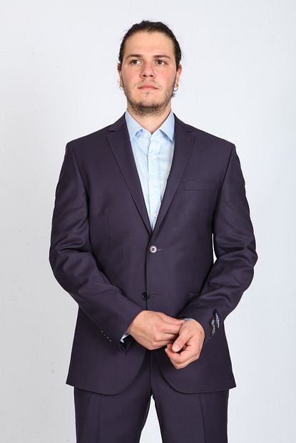 Mono Erkek Giyim Erkek Patlican Moru Yun Takim Elbise Trendyol