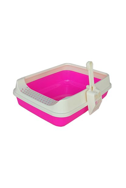 Markapet Kedi Tuvalet Kum Kabi Kurek Hediyeli 13 36 48 Cm Pembe Trendyol