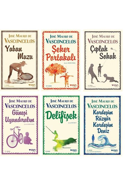 Can Sanat Yayinlari Jose Mauro De Vasconcelos Set 6 Kitap Trendyol