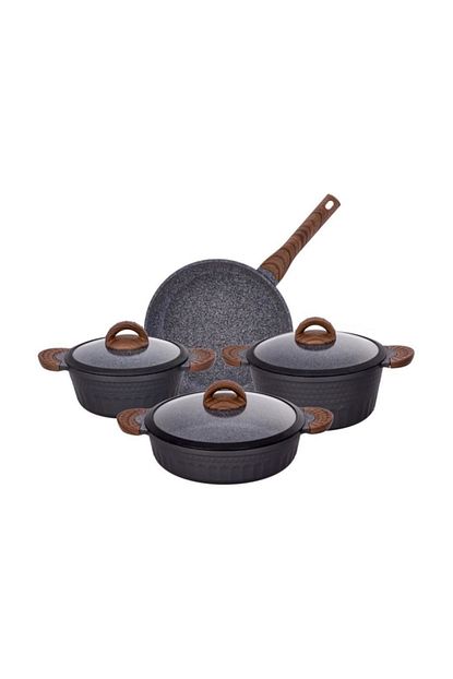 Emsan Yeni Diamante 7 Parca Set Granit Trendyol