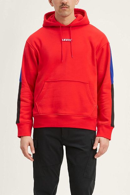 Levi S Erkek Kirmizi Racer Sleeve Sweatshirt 84238 0000 Trendyol