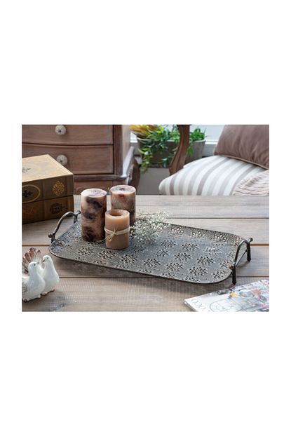 Madame Coco Asterace Metal Tepsi Dikdortgen Trendyol