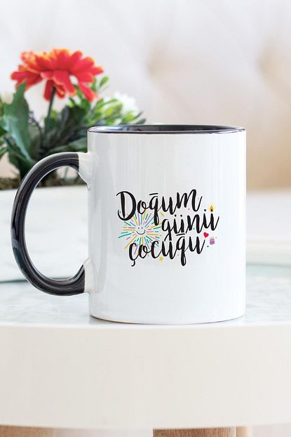 Hediyehanem Dogum Gunu Cocugu Siyah Kupa Bardak Trendyol