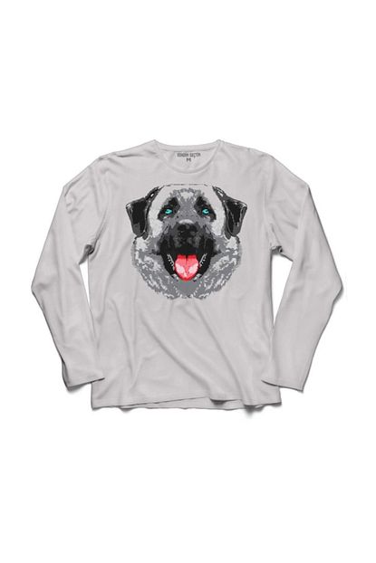 Kendim Sectim Sivas Kangali Kopegi Turkish Dog Kangal Kopek Uzun Kollu Sweat Trendyol