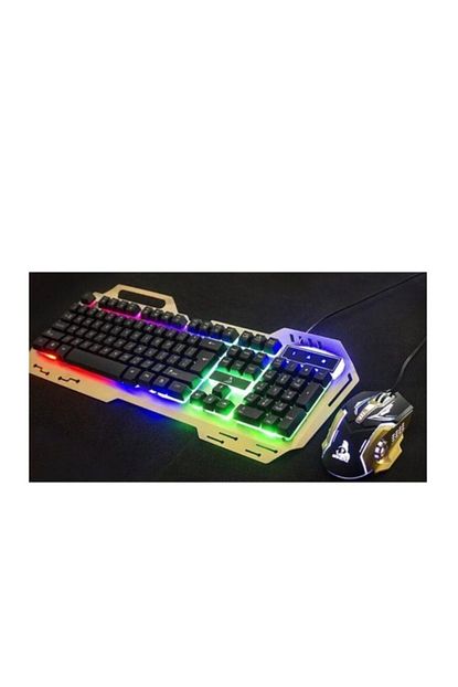 Polygold Ledli Oyuncu Klavyesi Gaming Klavye Mouse Set Isikli Pg 8014 Ensaglam Trendyol