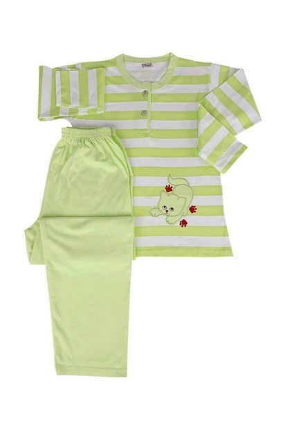 Fapi Pijama Cocuk Yesil Fapi Pijama Takimi 1600 4 Yas Trendyol