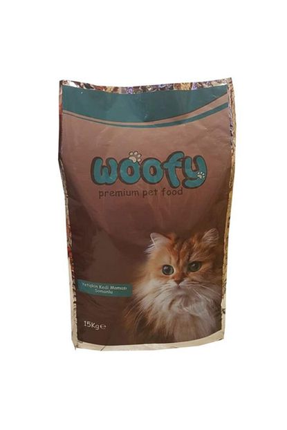 Woofy Somonlu Yetiskin Kedi Mamasi 15 Kg Trendyol
