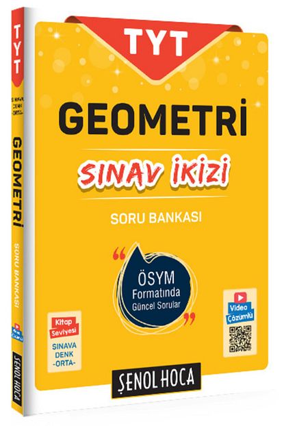 Senol Hoca Yayinlari Tyt Geometri Sinav Ikizi Soru Bankasi Trendyol