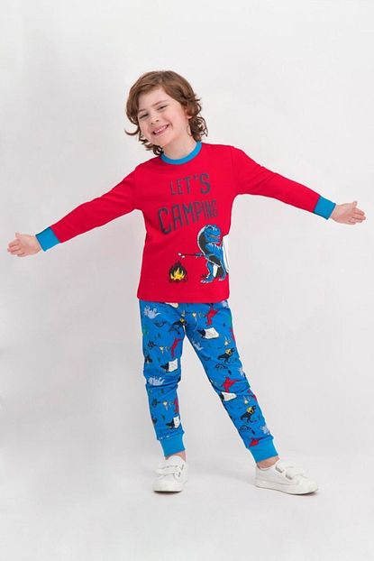 Roly Poly Erkek Cocuk Kirmizi Pijama Takimi Trendyol