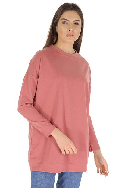 Carlamia Kadin Yarasa Kol Sweat Trendyol