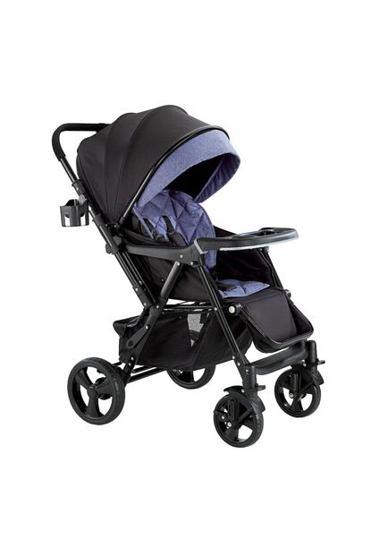 Baby2go Smart Cift Yonlu Bebek Arabasi Mavi Trendyol