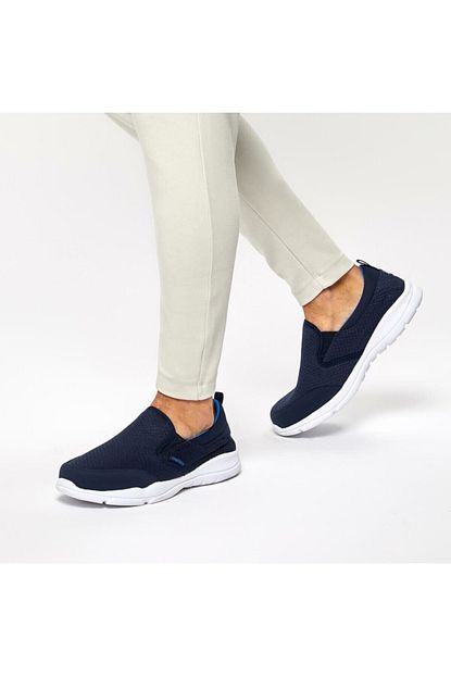 Lumberjack Comfort Erkek Ayakkabi Liponis Lacivert Beyaz Trendyol