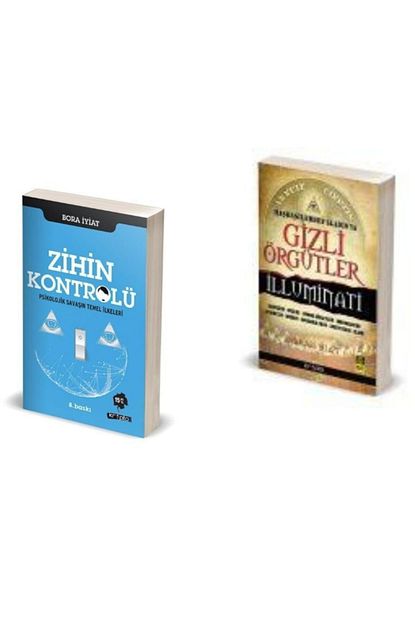 Kripto Yayinlari Zihin Kontrolu Gizli Orgutler Illuminati 2 Kitap Set Trendyol