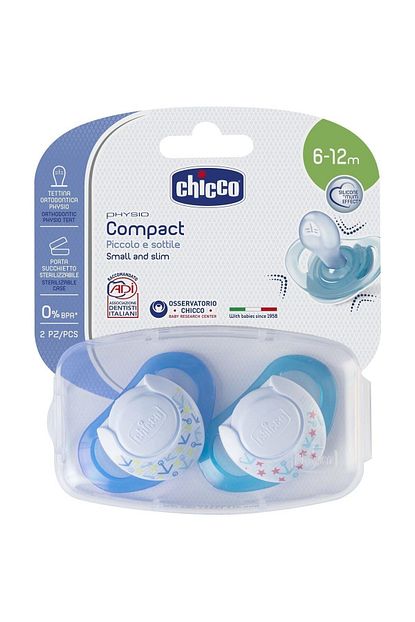 Chicco Physio Compact Silikon Emzik 6 12 Ay 2 Li Trendyol