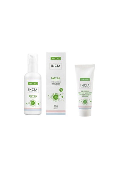 Incia Atopige Egilimli Kuru Ciltler Icin Jel Krem 50 Ml Ve Bebek Yagi 110 Ml Baby Care Trendyol