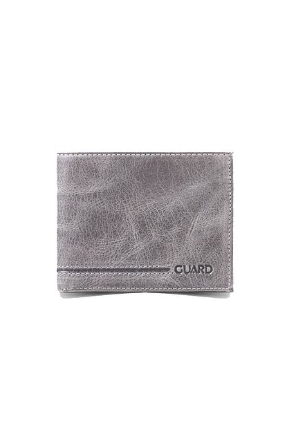 Guard Leather Erkek Gri Derideposu Crazy Deri Slim Cuzdani Trendyol