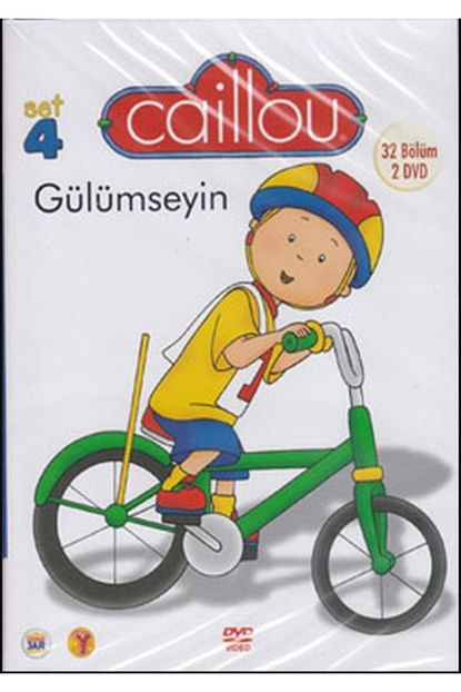 Caillou Gulumseyin Dvd Seti 4 2 Dvd 32 Bolum Trendyol