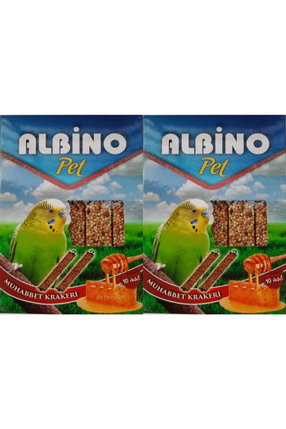 Albino Balli Kraker Muhabbet Ekzotik Kuslar 2x10lu Box Trendyol