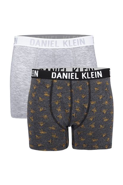 Daniel Klein Erkek Boxer Ikili Ve Desenli Trendyol