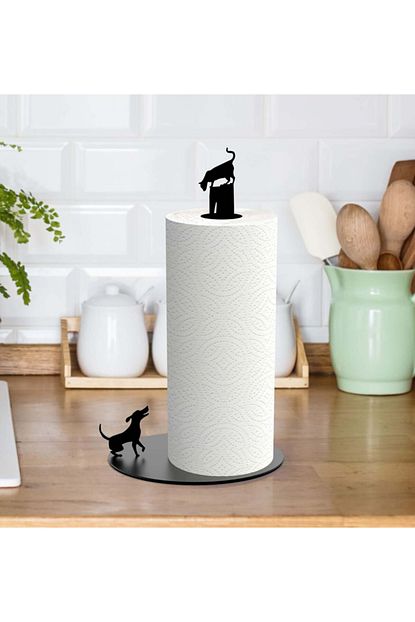 Svava Kedi Ve Kopek Figurlu Metal Kagit Havluluk Trendyol
