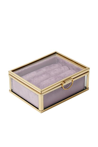 Stradivarius Unisex Mor Kadife Yuzuk Kutusu 04101020 Trendyol