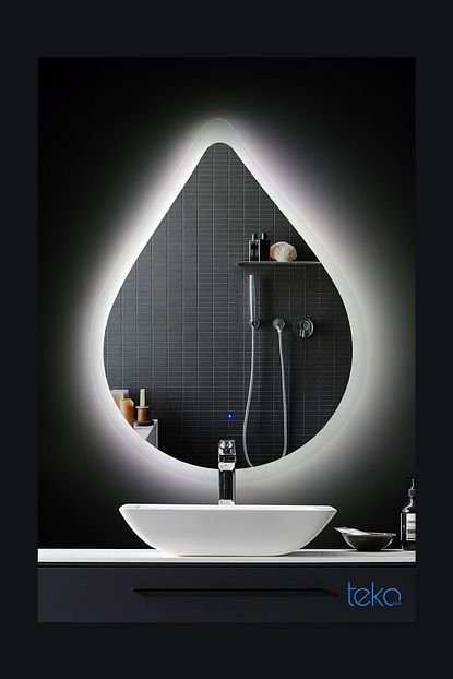 Tekoplus Tk617 Led Isikli Banyo Aynasi 70x70 Cm Trendyol