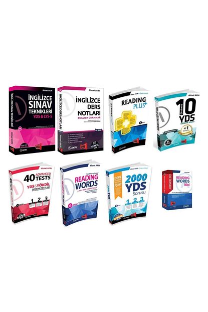 Akin Dil Egitimi Yds Hazirlik Seti Full Set Akin Dil Guncel Baski Trendyol