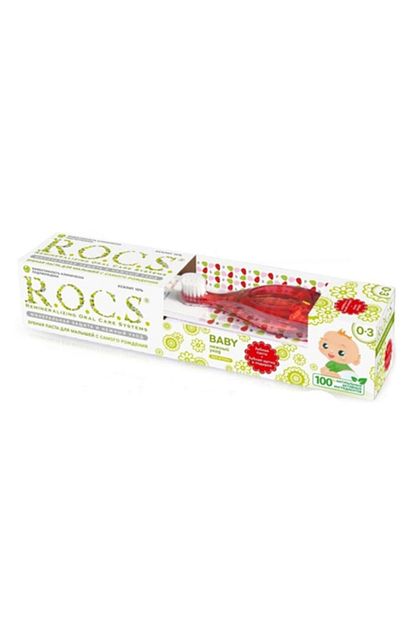 Colgate Rocs Baby Dis Macunu Ve Dis Fircasi Seti Trendyol