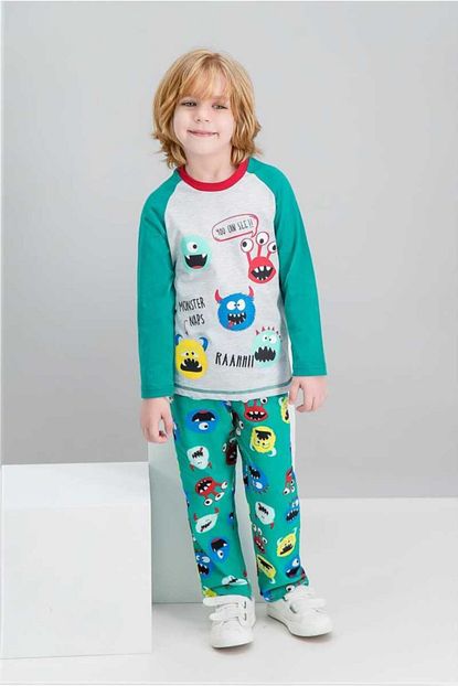 Roly Poly Rolypoly Erkek Cocuk Pijama Takimi Uzun Kol Rpoly15181 Trendyol