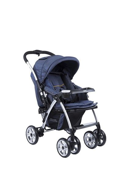 Kraft Evo Plus 2 Yonlu Bebek Arabasi Denim Trendyol
