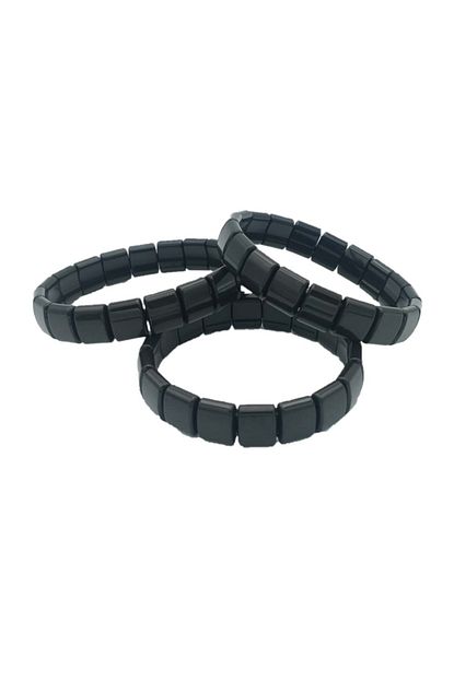 Lovelybird Dogal Kore Yesim Tasi Kisamunsag Bileklik 12 X 10mm Ozel Kesim Trendyol