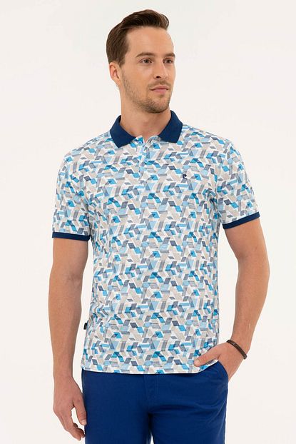 Pierre Cardin Erkek Lacivert Slim Fit Polo Yaka T Shirt Trendyol