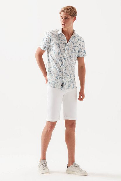 Mavi Erkek Brian Comfort Beyaz Jean Sort 0418423856 Trendyol