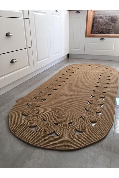 Halimax Milda Jut Hasirli El Orgusu Kilim 48 Trendyol