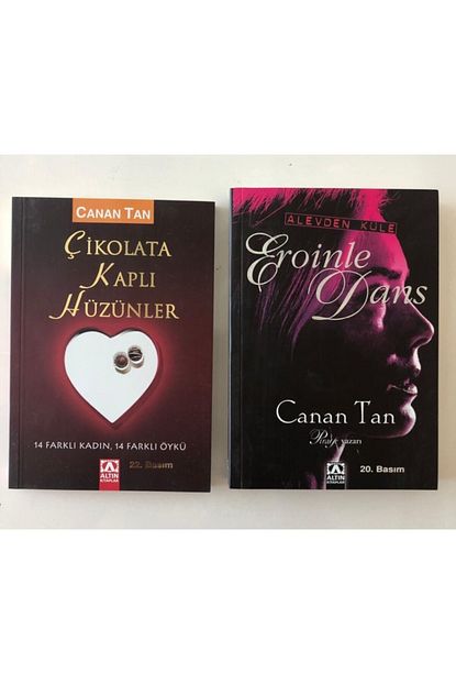 Dogan Kitap Canan Tan 2 Li Set Eroinle Dans Cikolata Kapli Huzunler Trendyol