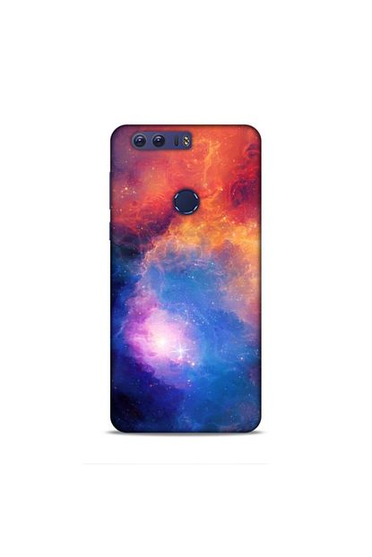 huawei honor 8 kilif desenli arka kapak renkli gokyuzu