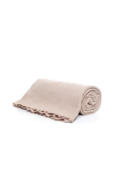 Nzr Group Kinghome Polar Battaniye Cift Kisilik Duz Renk 185x210 Cm Krem Trendyol